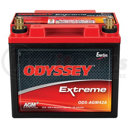 Odyssey Batteries ODS-AGM42A Powersport Series AGM Battery - SAE Post