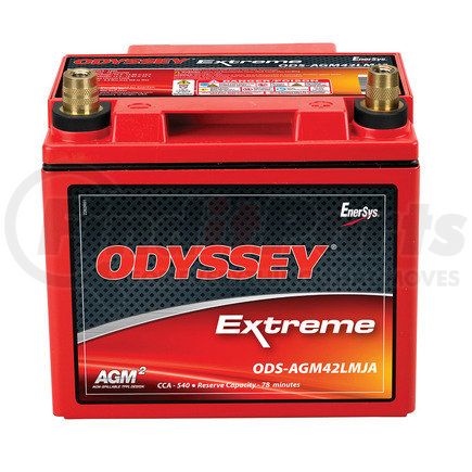 Odyssey Batteries ODS-AGM42LMJA Powersport Series AGM Battery - Metal Jacket, SAE Post