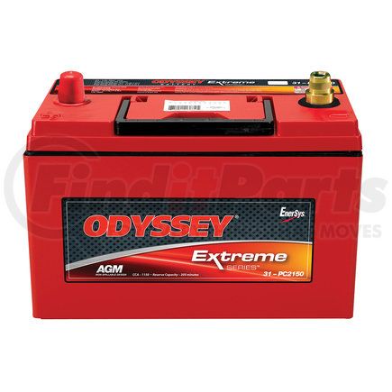 Odyssey Batteries ODX-AGM31MJA Extreme Series HD-Truck AGM Battery - SAE Post, Metal Jacket