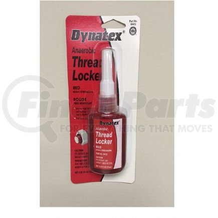 Dynatex 49452 Red - High Strength Anaerobic Boltlocker 24ml Bottle Carded (6 Per Case)