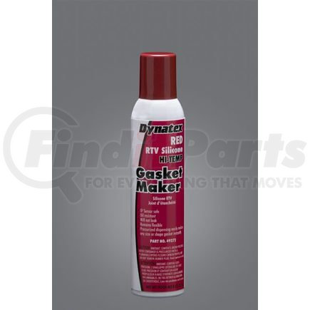 Dynatex 49272 Silicone Sealer Red Low Volatile 8oz Auto Can