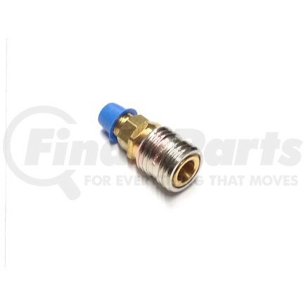 Tectran 89151 Air Brake Air Line Fitting - Brass, 1/4 in. Nominal Size, 1/4 in. NPT Male End, Socket