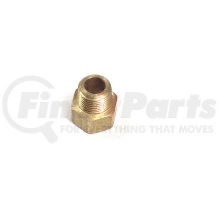 Tectran 89102 Inverted Flare Fitting - Brass, Connector Tube to Male Pipe, 1/2 in. Tube, 3/8 in. Thread