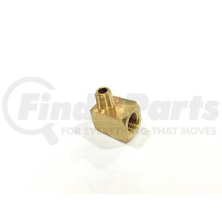 Tectran 88138 Air Brake Air Line Elbow - Brass, 1/4 in. Female Pipe, 1/8 in. Male Pipe, Extruded