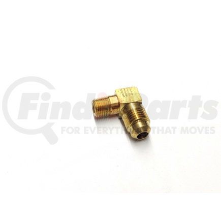 Tectran 89289 Flare Fitting - Brass, 5/16 in. Tube Size, 1/8 in. Pipe Thread, Male Elbow