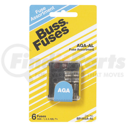 Bussmann Fuses BP/AGA-AL AGA Fuse Assortment