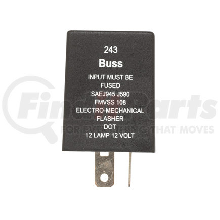 Bussmann Fuses NO.243 H. D. Elect. Fl