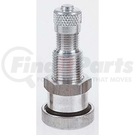 Haltec H-523MS Tire Valve Stem - Standard Bore, Aluminum, Fits 0.453" Valve Hole, with O-Ring Seal