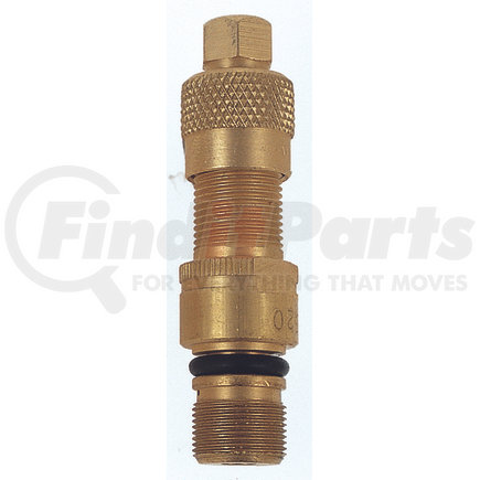 Haltec R-520 Tire Valve Stem Core Housing - CH-8 TR No., Super Large Bore, with Core and A-149 Cap