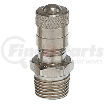 Haltec TV-401 Air Tank Valve - 1-5/16" Overall Length, 9/16" Hex Size, 1/4" NPT Thread