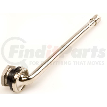 Haltec TV-510* Truck Valve - for Aluminum Truck Wheels, 5 1/2 in. Long, 90 Degree Angle (Tubeless Valves used in Drop-Center Aluminum Disc Wheels with .625 Valve Hole)