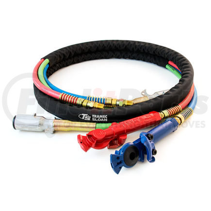 Tramec Sloan 451223 3-In-One Maxxwrap with 12' Zinc Abs, Red & Blue Hoses with Powered Maxxgrips