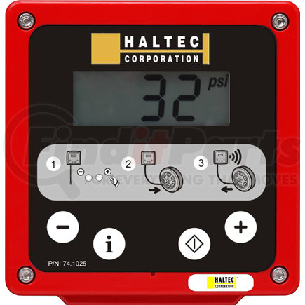 Haltec 89MXA Tire Inflation System - Indoor only, 1/4" Inlet and Outlet, 5-145 PSI