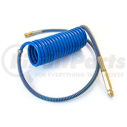 Tramec Sloan 451042NB Coiled Air with Brass Handle, 15' with 40 Lead, Blue