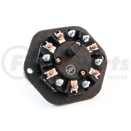 Tramec Sloan 38815 7-Way Zinc Receptacle, Split Pin, 30A Circuit Breakers