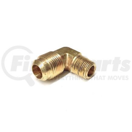 Tectran 89278 Flare Fitting - Brass, 5/8 in. Tube Size, 3/8 in. Pipe Thread, Male Elbow