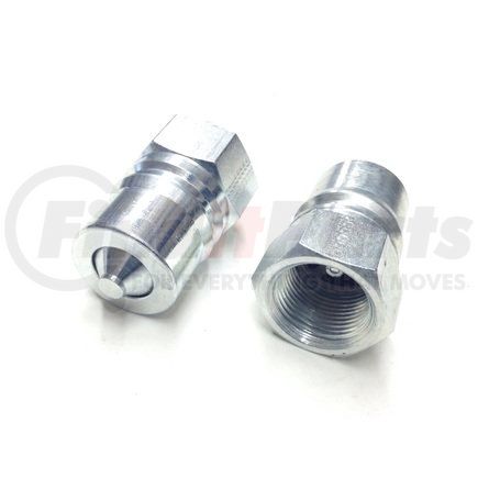 Weatherhead 8KP36 HK/FD45 Series Hydraulic Coupling / Adapter - Female, 1.63" hex, 1-11 1/2 NPTF thread, 2-way valve