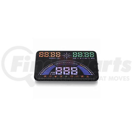BOYO VTHUD7 GPS Navigation System - GPS Display, 5.8", with Reflector Cradle