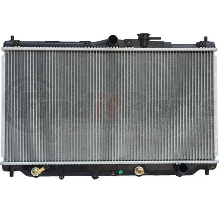 OSC 19 Engine Coolant Radiator, Downflow Style, with Transmission Oil Cooler, for 90-93 Honda Accord