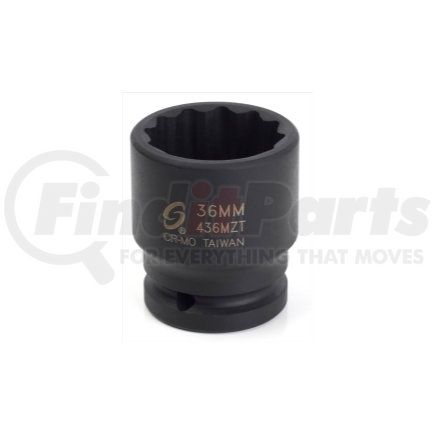 Sunex Tools 433MZT 3/4" DR. 12 PT. 33MM THIN WALL