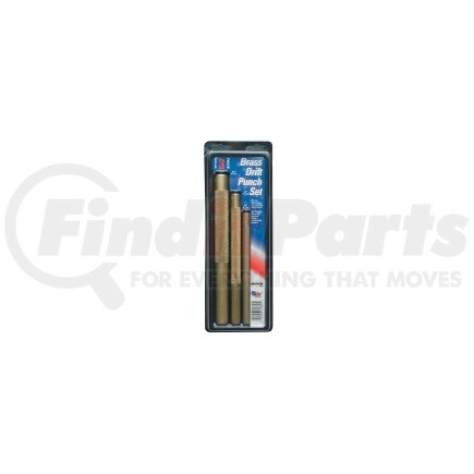 Mayhew Tools 61360 3Pc Brass Drift Punch Kit