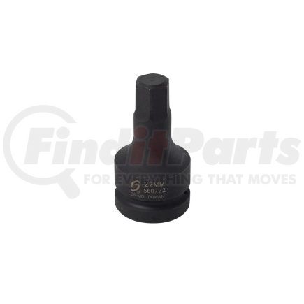 Sunex Tools 560722 1" Dr Hex Dr Impact Socket 22mm