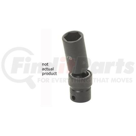 Grey Pneumatic 1024UD 3/8" Drive x 3/4" Deep Universal Impact Socket