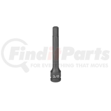 Grey Pneumatic 19074F 3/8" Drive x 7/32" Hex Driver 4"