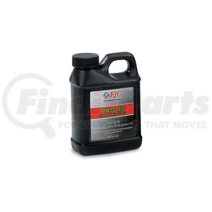 FJC, Inc. 2493 Refrigerant Oil - OE Viscosity PAG Oil 46, Synthetic, with Fluorescent Leak Detection Dye, 8 Oz.