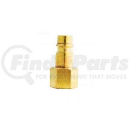 Milton Industries 761 HI-Flo V-Style 1/4" FNPT Brass Plug