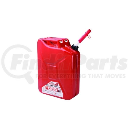 Midwest Can Company 5800 5 Gallon Metal Auto Shutoff Jerry Can