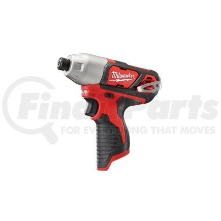 MILWAUKEE 2462-20 -   m12 cordless 1/4" hex impact driver (bare tool only)