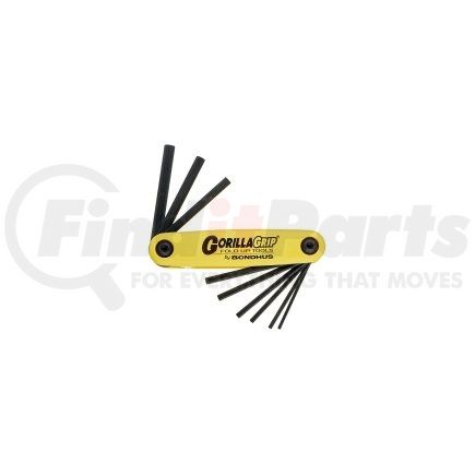 Bondhus Corp. 12585 5-Piece Hex Wrench Fold Up Set