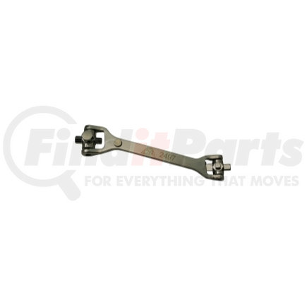 CTA Tools 2497 Multi-Wrench, for Differential, Transfer Case, Square and Hex Male Ends, Offset Rotating Heads