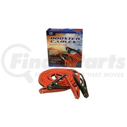 FJC, Inc. 45229 Heavy Duty Battery Booster Cables, 16 Foot, 6 Gauge, with 600 Amp Clamps