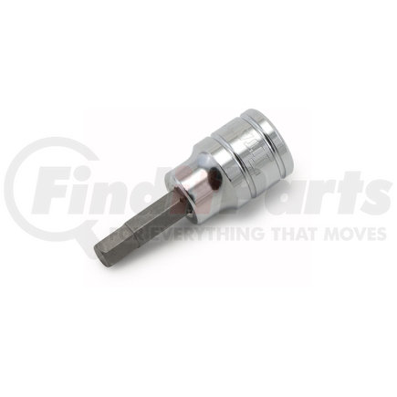 Titan 15610 Hex Bit Socket, 3/8" Drive, 10mm, Chrome