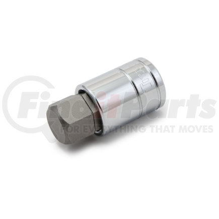 Titan 15621 Hex Bit Socket, 1/2" Drive, 21mm, Chrome