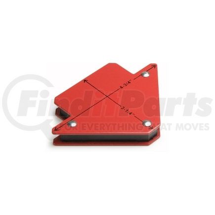 Titan 41291 Magnetic Holder, Small, Welding Support Jig, Holds Up To 25 Lbs.
