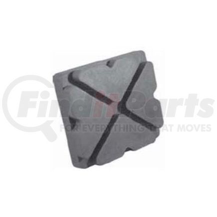 The Main Resource LP607 Lift Pads For Western, American Slip On  Molded Rubber Pad (4 1/2" x 4" x 1")