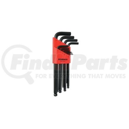 Bondhus Corp. 10990 10 Piece Metric Ball End L-Wrenches Set