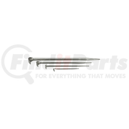 OTC Tools & Equipment 7176 4 Pc. Rolling Head Pry Bar Kit