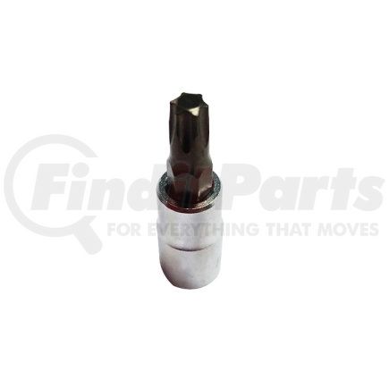 Vim Tools PFS4T15 VIM Tools 15 Torx Bit, Satin Chrome, 1/4 Square Drive Bit Holder