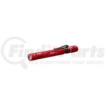 Coast 21517 HP3R Rechargeable Focusing Penlight, Red