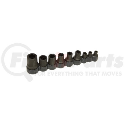 Lisle 83100 9 Pc. Master Female Torx Plus® Socket Set