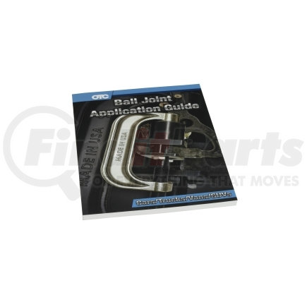 OTC Tools & Equipment 6529MAN-17 BALL JOINT APPLICATION GUIDE