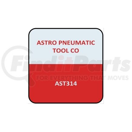 Astro Pneumatic 314 ONYX Jitterbug Random Orbit Air Palm Sander