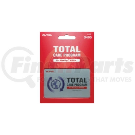 Autel MS906-1YRUPDATE MS906 One Year Total Care Program Card