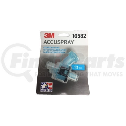 3M 16582 3M Accuspray Atomizing Head, Blue, 1.2mm