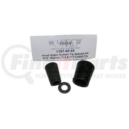 Vim Tools V387-68 HOOD HLDR RUBBER TIP SET 2PC