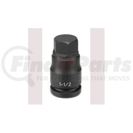 Grey Pneumatic 4948F 1" Drive x 1-1/2" Hex Driver